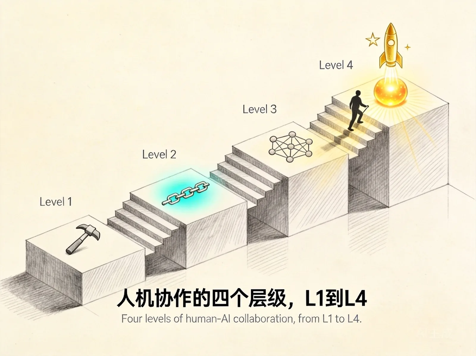 L1-L4四级协作水平