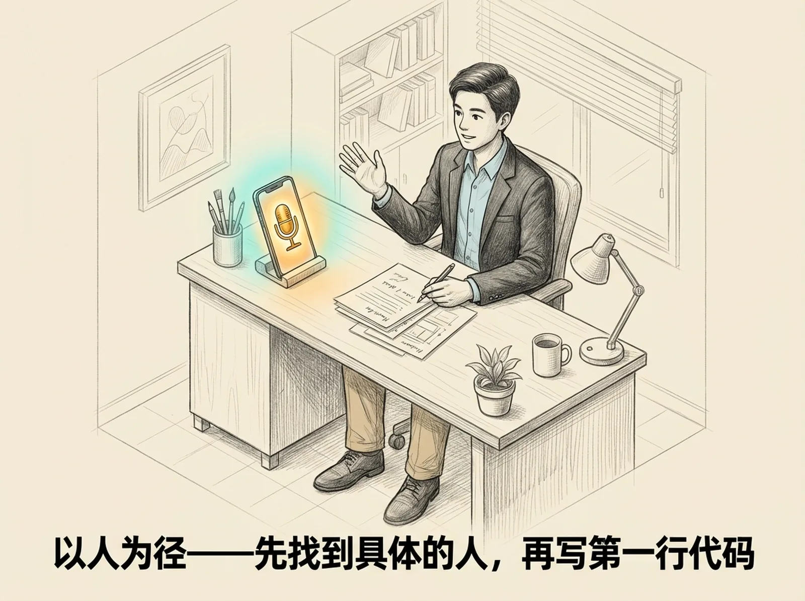 以人为径
