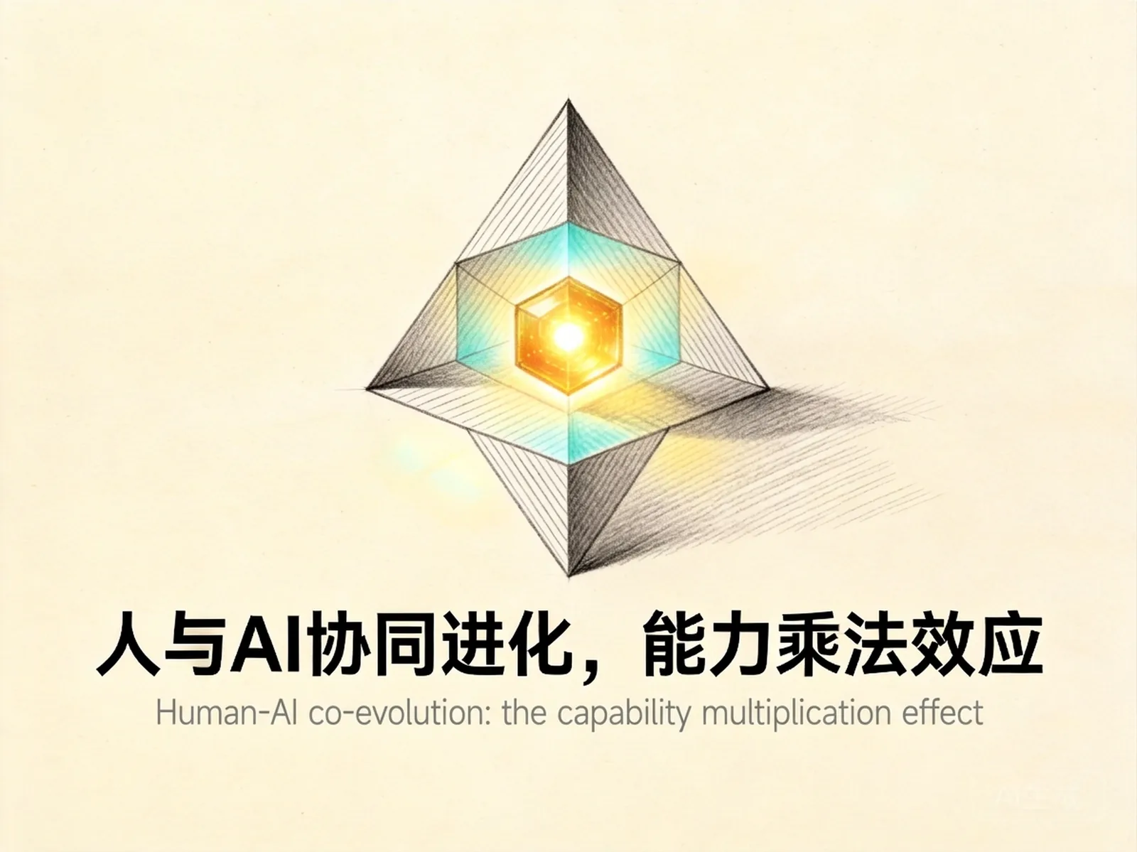 人类能力三角与AI能力三角协同进化